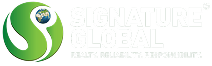signature global logo white